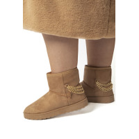 Botas Pantufa com Corrente